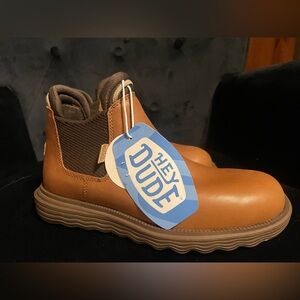 Hey Dude Leather boots booties